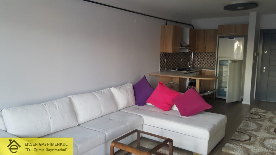 EKSEN DEN ATAVARİANT APARTMANINDA  SATILIK 1+1 DAİRE