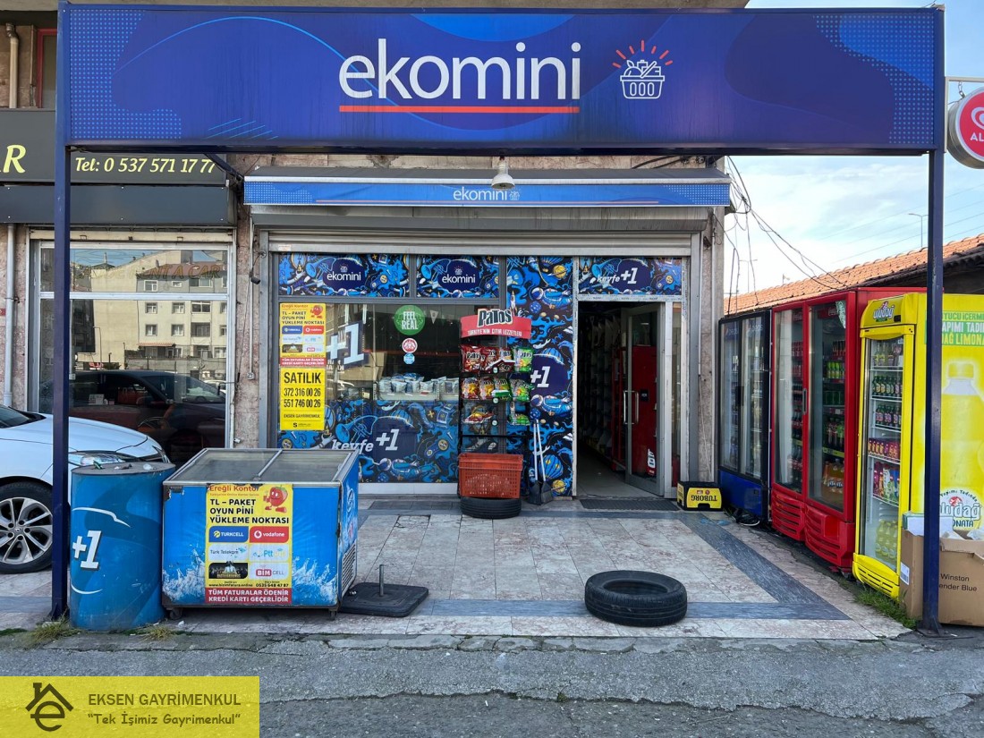 EKSEN GAYRİMENKUL DEN SATILIK YÜKSEK KİRA GETİRİLİ CADDE DÜKKANI 