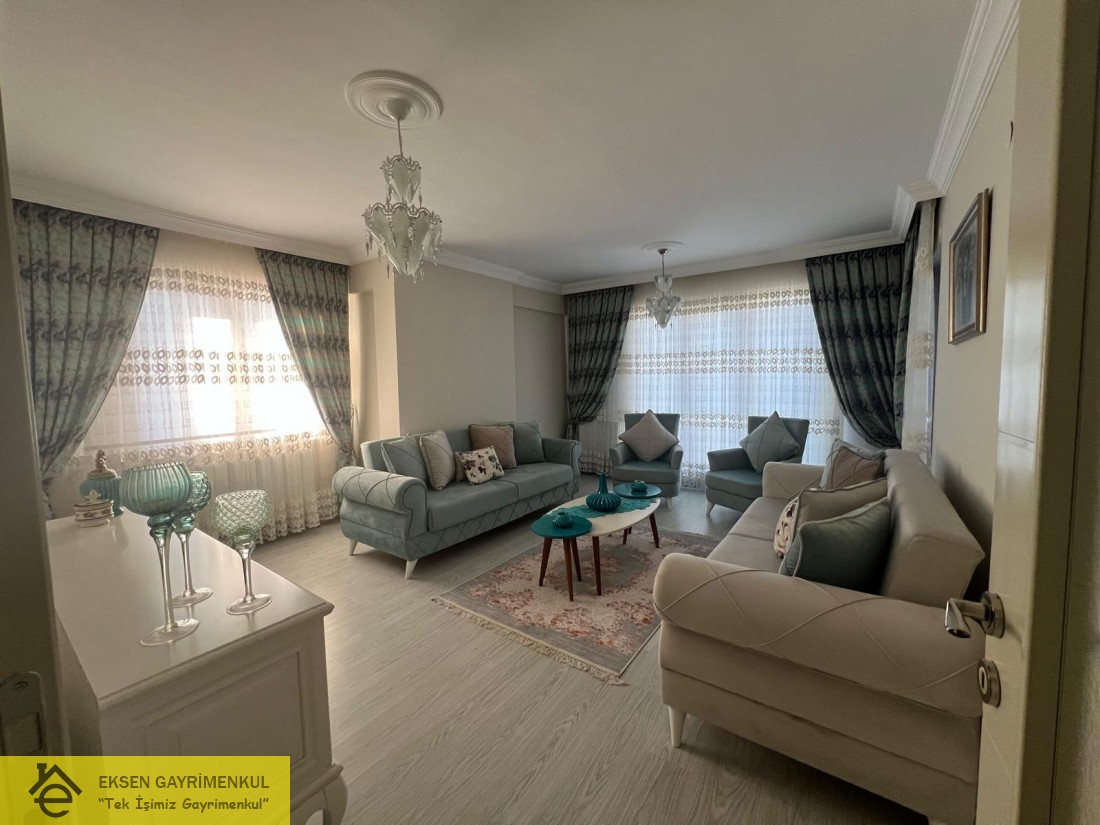 DENİZCİLİK FAKÜLTESİ MEVKİİ  ANAYOLA YAKIN EŞYALI SIFIR DAİRE.