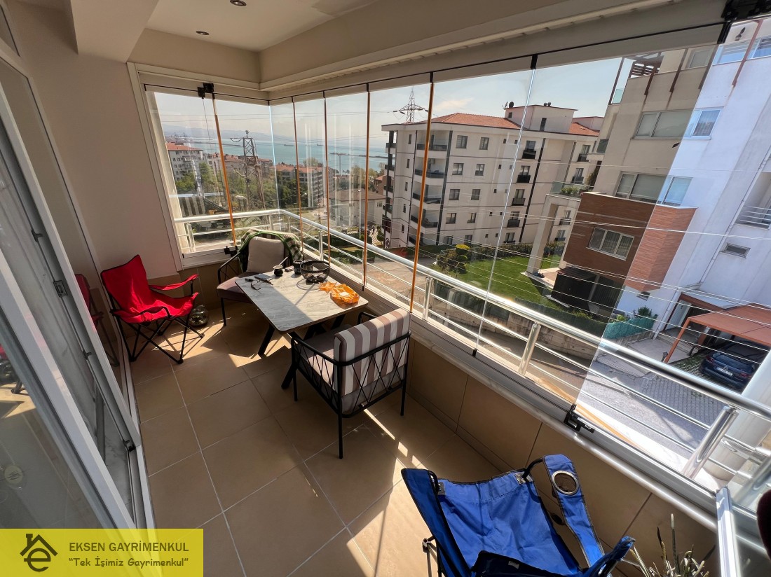 EKSEN DEN ÇAVDARLIDA VİLLA TADINDA  5+1 DUBLEKS DENİZ MANZARALI DAİRE