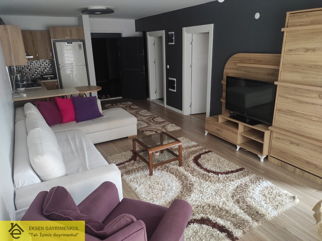 EKSEN DEN ATAVARİANT APARTMANINDA  SATILIK 1+1 DAİRE