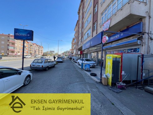EKSEN GAYRİMENKUL DEN SATILIK YÜKSEK KİRA GETİRİLİ CADDE DÜKKANI 