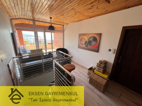 EKSEN DEN ÇAVDARLIDA VİLLA TADINDA  5+1 DUBLEKS DENİZ MANZARALI DAİRE