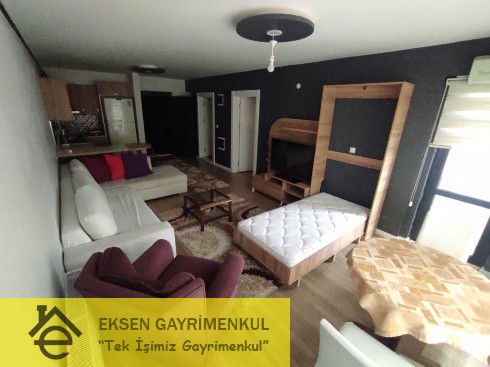 EKSEN DEN ATAVARİANT APARTMANINDA  SATILIK 1+1 DAİRE