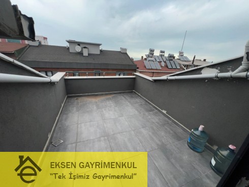 EKSEN DEN YENİ BİNADA GİYİNME ODALI TERASLI 5+1 DUBLEKS 