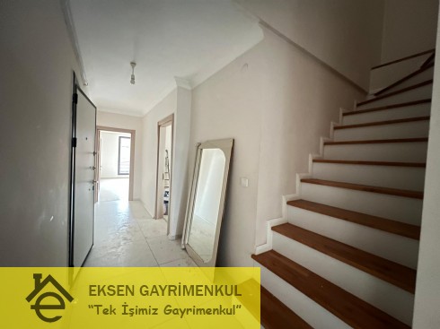 EKSEN DEN YENİ BİNADA GİYİNME ODALI TERASLI 5+1 DUBLEKS 